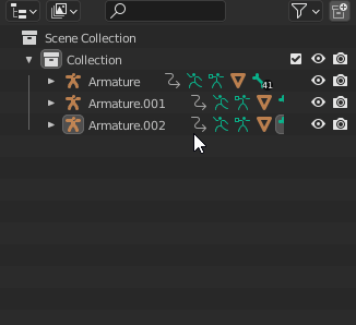 Delete armatures