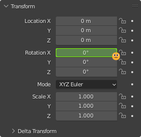 Transform is correct