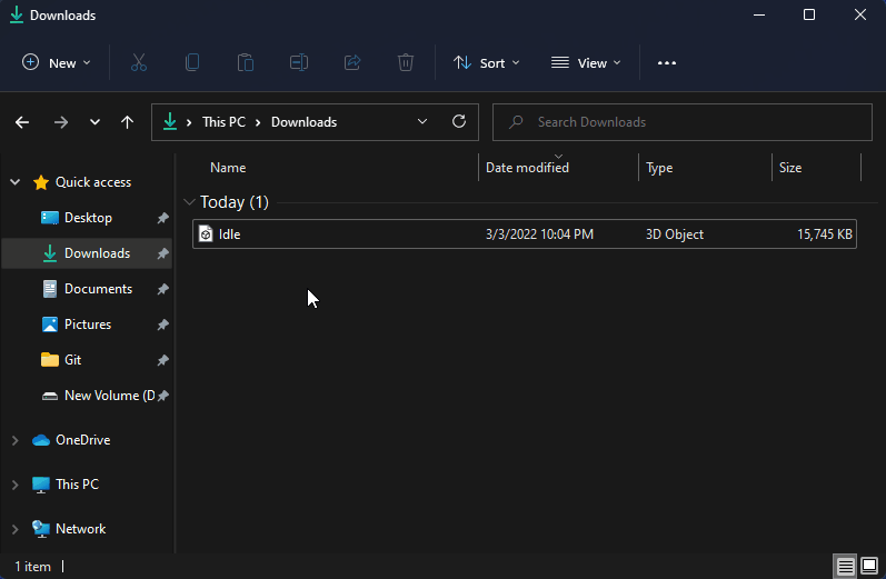 Right click and select "Open in Windows Terminal"